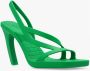 Bottega Veneta Jimbo hakken sandalen Groen Dames - Thumbnail 4