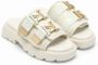 Bottega Veneta Klassieke Ciabatta Stijl Sandalen White Heren - Thumbnail 2