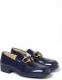 Bottega Veneta Klassieke Leren Loafer Schoen Blue Dames - Thumbnail 9