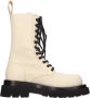 Bottega Veneta Lace-up Boots White Dames - Thumbnail 4