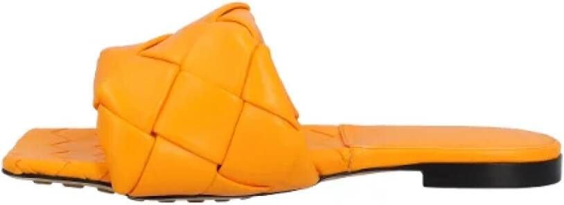 Bottega Veneta Leather flats Orange Dames