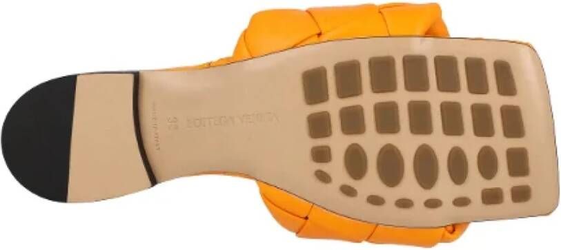 Bottega Veneta Leather flats Orange Dames