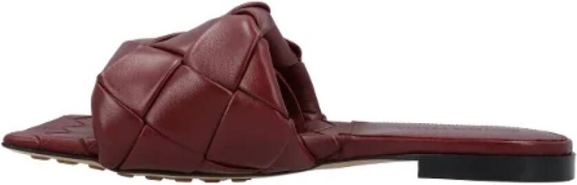 Bottega Veneta Leather flats Red Dames