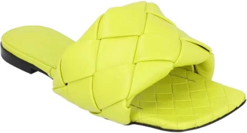 Bottega Veneta Leather flats Yellow Dames