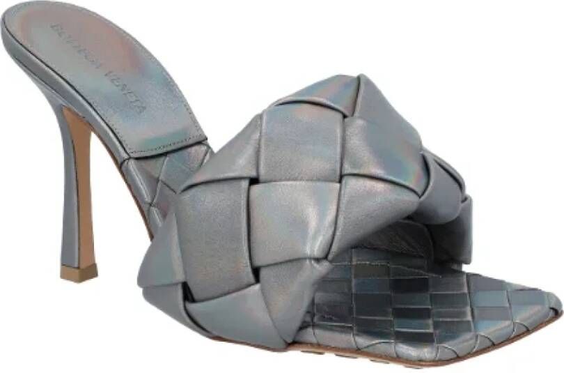 Bottega Veneta Leather heels Gray Dames