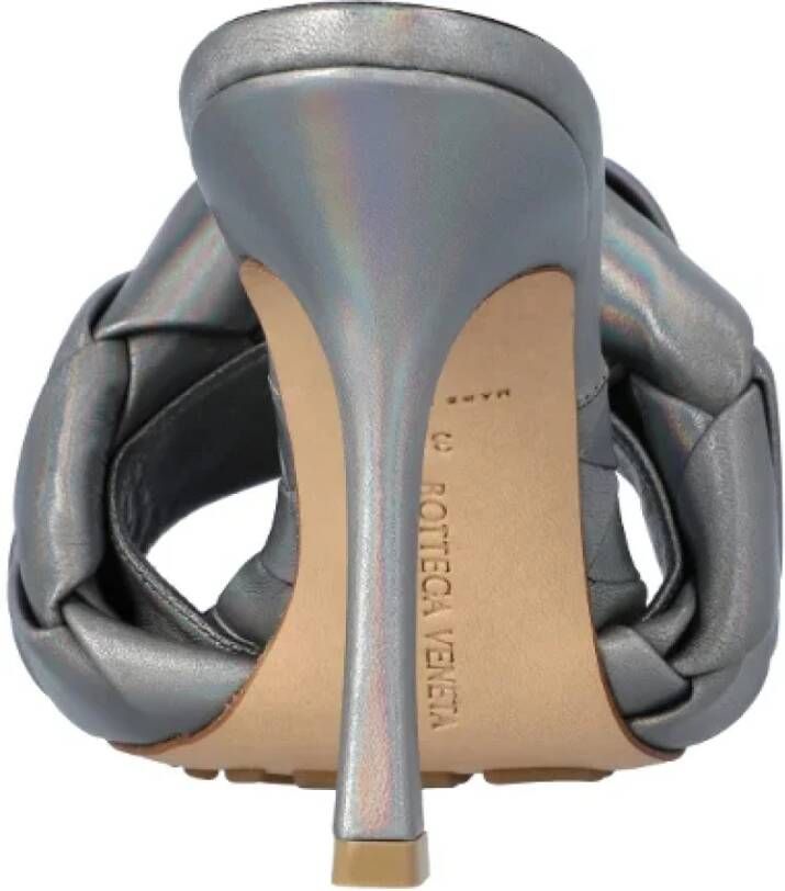 Bottega Veneta Leather heels Gray Dames