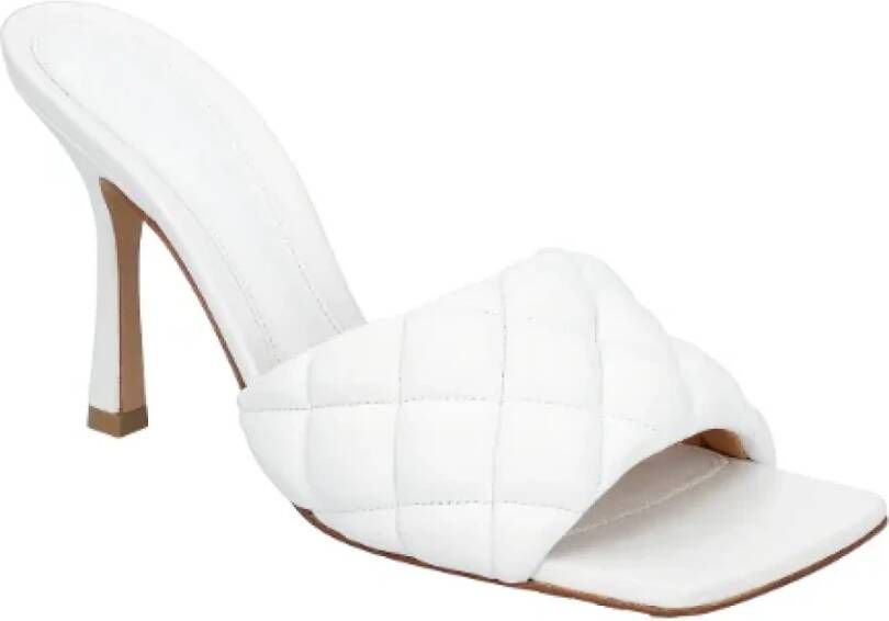 Bottega Veneta Leather heels White Dames