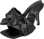 Bottega Veneta Leather mules Black Dames - Thumbnail 4