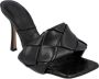 Bottega Veneta Leather mules Black Dames - Thumbnail 2