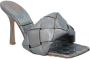 Bottega Veneta Leather mules Gray Dames - Thumbnail 2