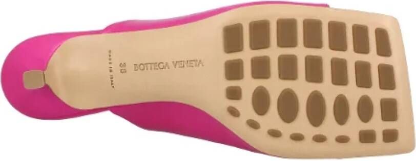 Bottega Veneta Leather mules Pink Dames