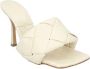 Bottega Veneta Leather mules White Dames - Thumbnail 2