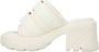 Bottega Veneta Leather mules White Dames - Thumbnail 3