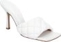 Bottega Veneta Leather mules White Dames - Thumbnail 2