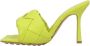 Bottega Veneta Leather mules Yellow Dames - Thumbnail 3