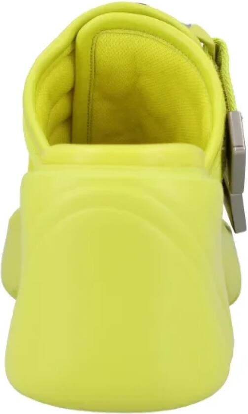 Bottega Veneta Leather mules Yellow Dames