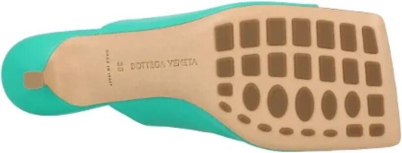 Bottega Veneta Leather sandals Green Dames