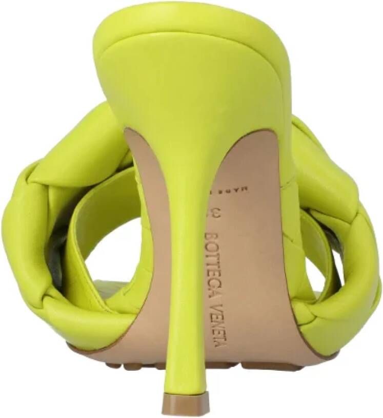 Bottega Veneta Leather sandals Green Dames