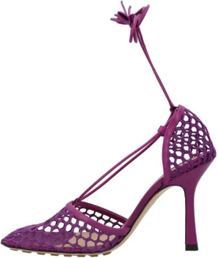 Bottega Veneta Leather sandals Purple Dames