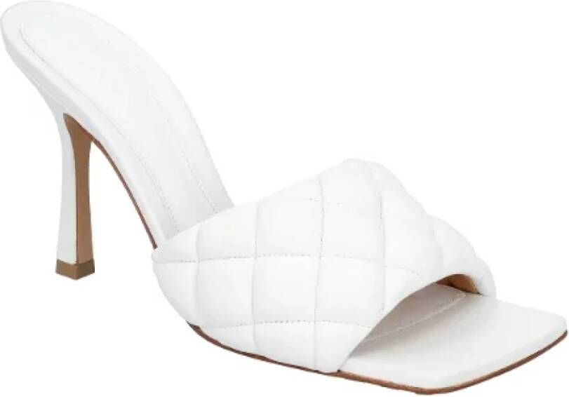 Bottega Veneta Leather sandals White Dames