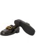 Bottega Veneta Leren Loafers met Goudkleurige Hardware Black Dames - Thumbnail 10