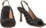 Bottega Veneta Leren sandaal met rubberen zool Black Dames - Thumbnail 2