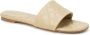 Bottega Veneta Leren sandalen met weefmotief Beige Heren - Thumbnail 3