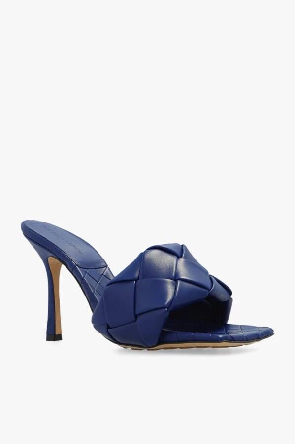 Bottega Veneta Lido heeled mules Blauw Dames