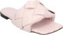 Bottega Veneta Luxe Roze Platte Sandalen Pink Dames - Thumbnail 2