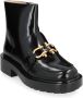 Bottega Veneta Monsieur Enkellaarzen Glanzend Leer Black Dames - Thumbnail 2