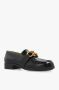 Bottega Veneta Leren Loafers met Goudkleurige Hardware Black Dames - Thumbnail 3