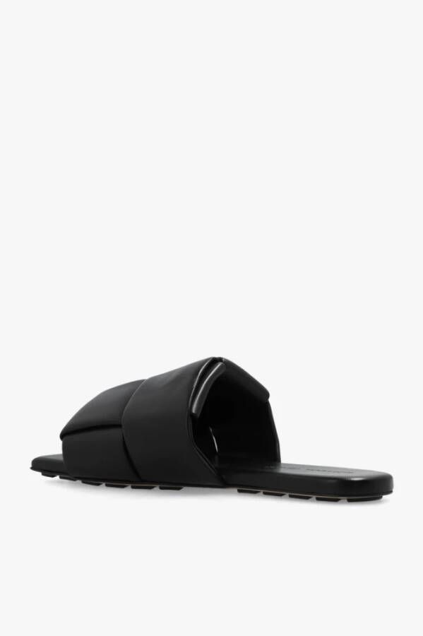 Bottega Veneta Patch slides Zwart Dames