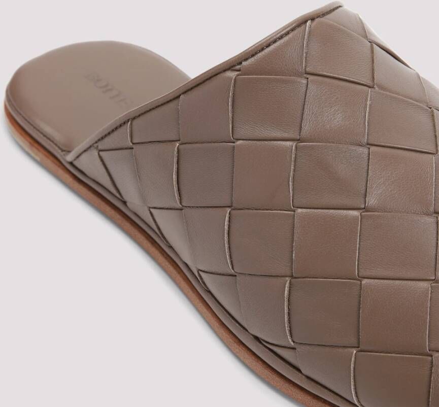 Bottega Veneta Pinecone Sunday Mules Brown Heren