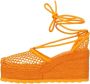 Bottega Veneta Polyester espadrilles Orange Dames - Thumbnail 2