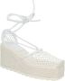 Bottega Veneta Polyester sandals White Dames - Thumbnail 2