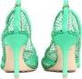 Bottega Veneta Groene Pumps met Kettingversiering Green Dames - Thumbnail 5