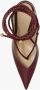 Bottega Veneta Met hak Bordeaux Red Dames - Thumbnail 5