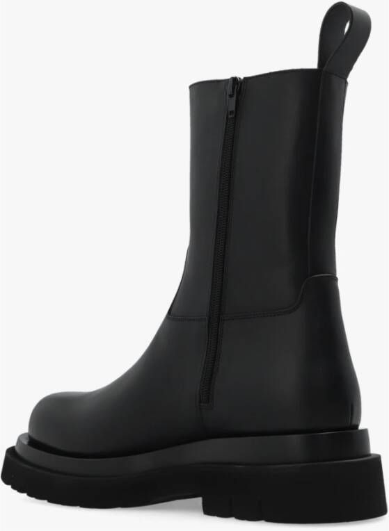 Bottega Veneta Puddle leather ankle boots Zwart Heren