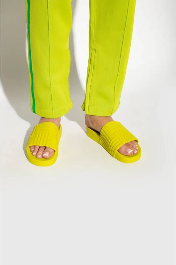 Bottega Veneta Rubber slides Groen Dames