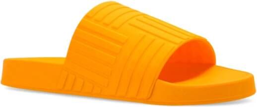 Bottega Veneta Rubber slides Oranje Dames