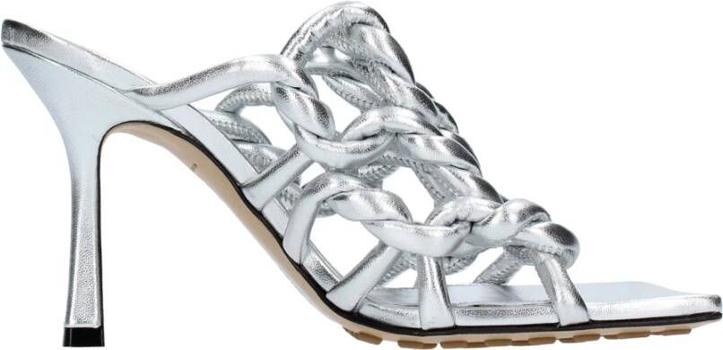 Bottega Veneta Sandalen Zilver Gray Dames