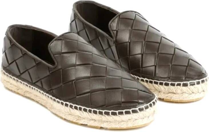 Bottega Veneta Stijlvolle Espadrilles voor de Zomer Brown Dames