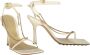 Bottega Veneta Vierkante Neus Leren Slingback Pumps Beige Dames - Thumbnail 2