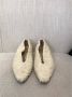 Bottega Veneta Vintage Pre-owned Canvas flats Beige Dames - Thumbnail 3