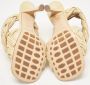 Bottega Veneta Vintage Pre-owned Fabric sandals Beige Dames - Thumbnail 5