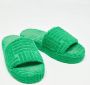 Bottega Veneta Vintage Pre-owned Fabric sandals Green Dames - Thumbnail 4