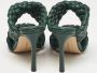 Bottega Veneta Vintage Pre-owned Fabric sandals Green Dames - Thumbnail 5