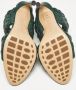 Bottega Veneta Vintage Pre-owned Fabric sandals Green Dames - Thumbnail 6