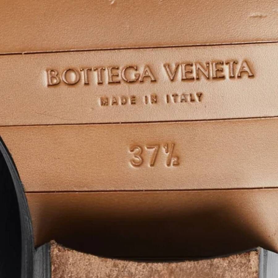 Bottega Veneta Vintage Pre-owned Leather boots Black Dames