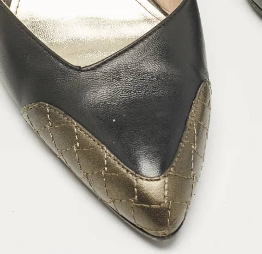 Bottega Veneta Vintage Pre-owned Leather heels Black Dames